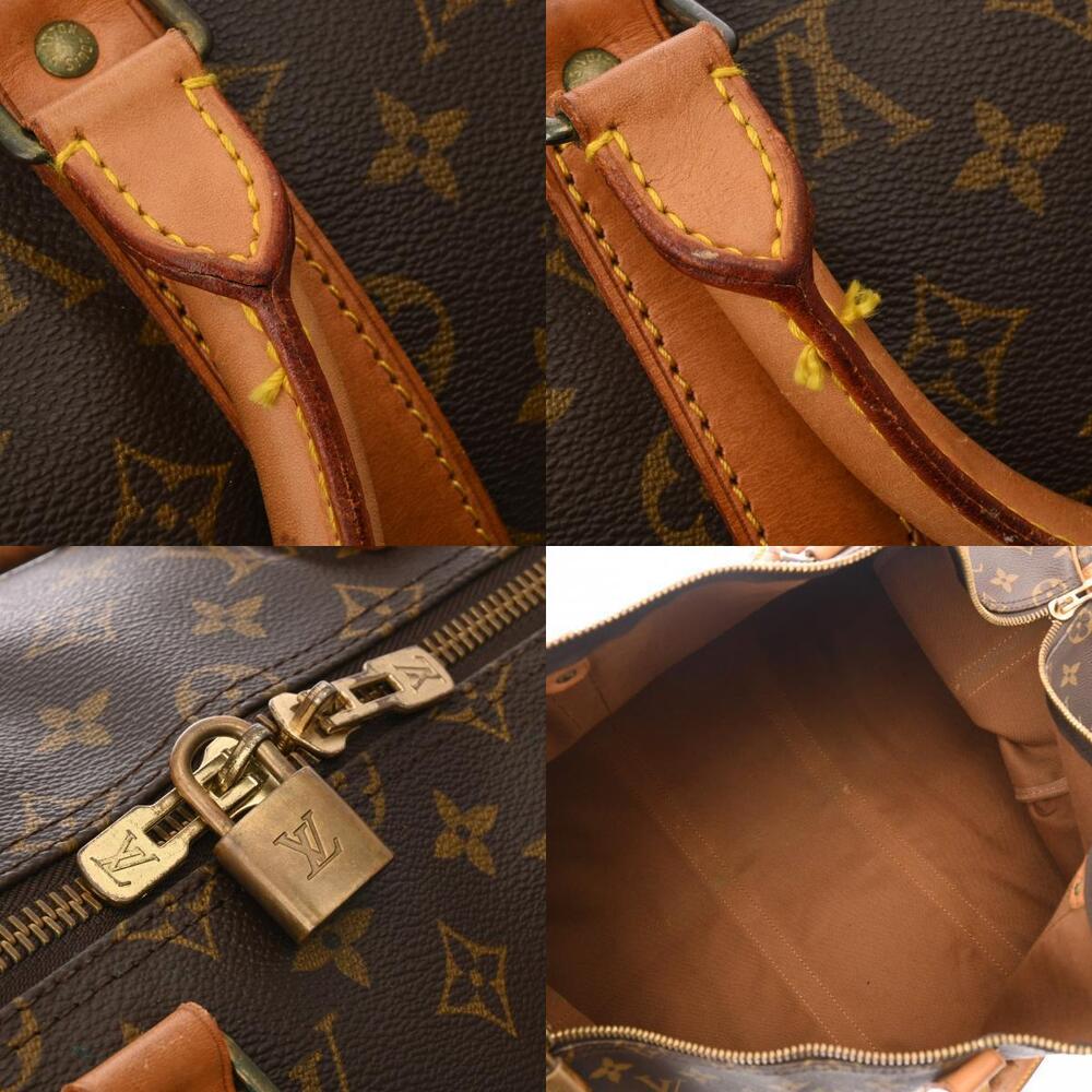 Louis Vuitton Monogram Keepall Bandouliere Brown Canvas Boston Bag - Picture 11 of 11